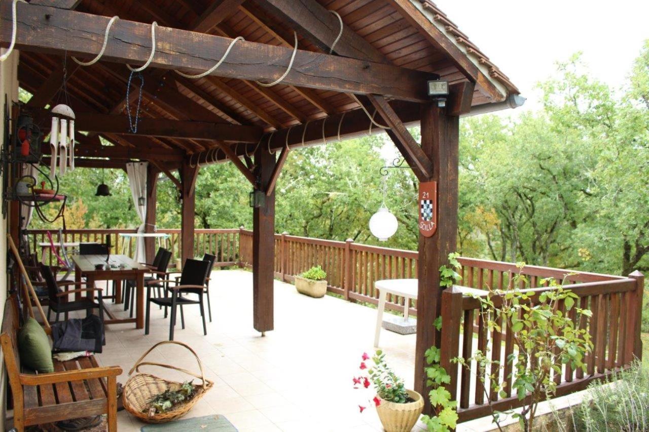 Villa Domaine De Gayfie Salvagnac-Cajarc Exterior foto